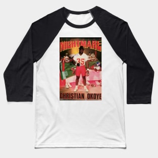 Nigerian Nightmare Christian Okoye Baseball T-Shirt